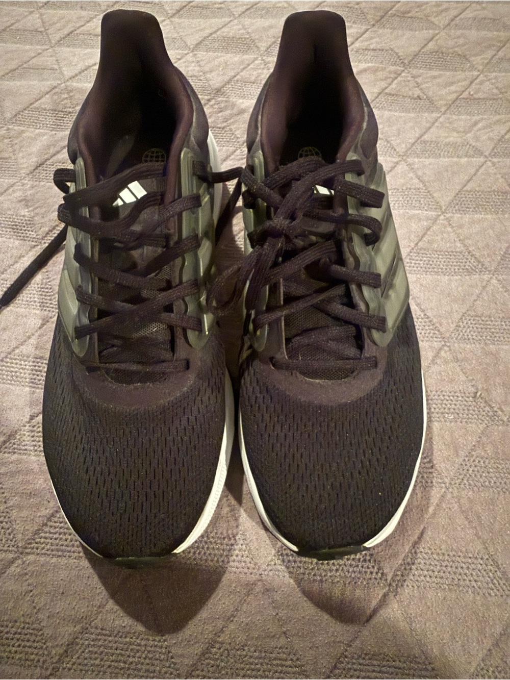adidas Men's Black and gray Athletic Running Shoes